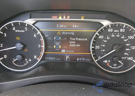 2022 Nissan Altima Sr Fwd из США, поврежденный, VIN 1N4BL4CV4NN304205